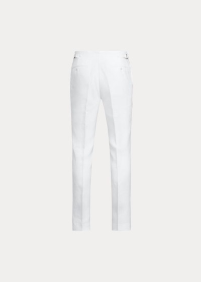 Men's Polo Ralph Lauren Linen Trousers | 758210OFD